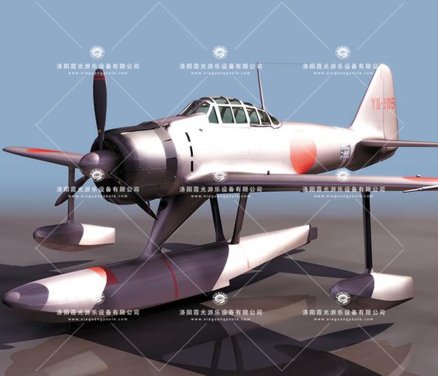 吐鲁番3D模型飞机_