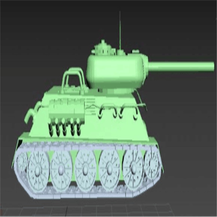 吐鲁番充气军用坦克模型